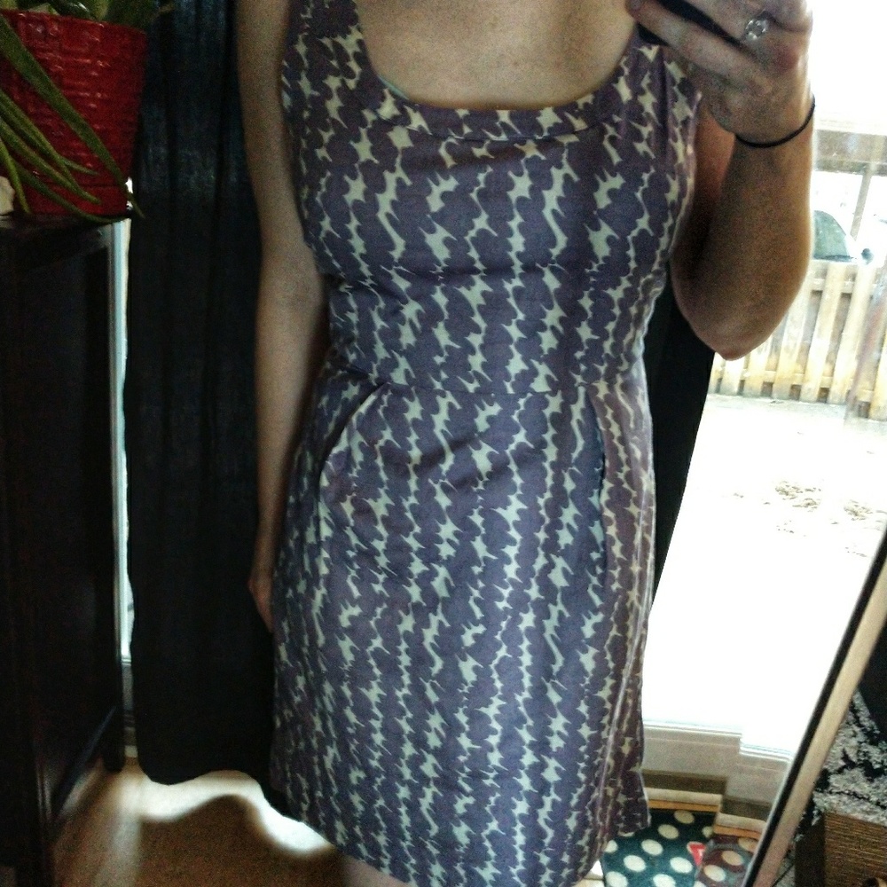 Ann Taylor Purple Tank Dress 10